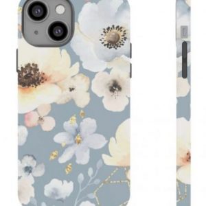 Blue Floral Phone Case